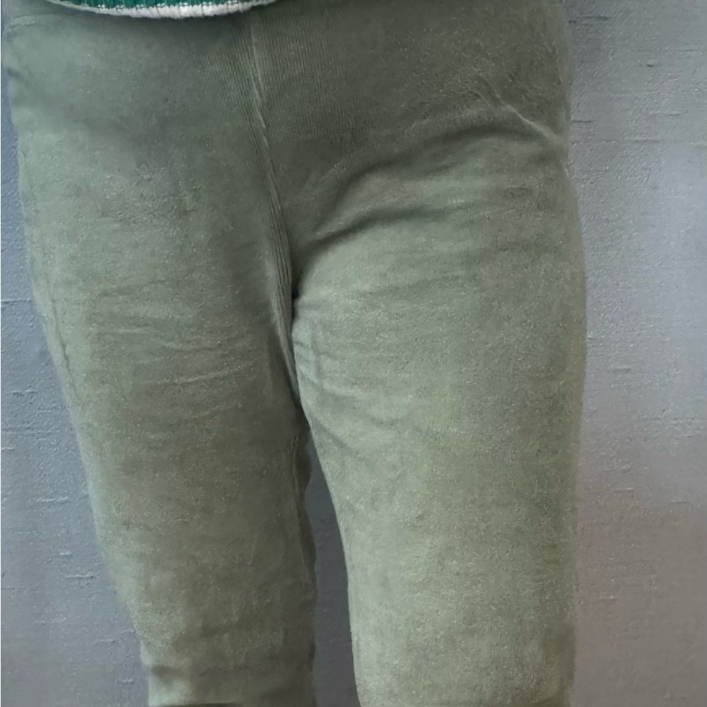 Tribal corduroy leggings